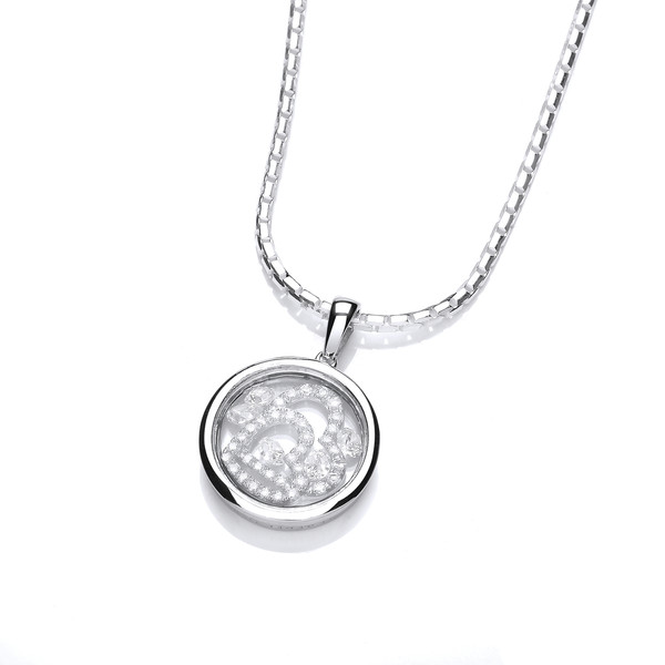 Celestial Together Forever Heart Pendant without Chain
