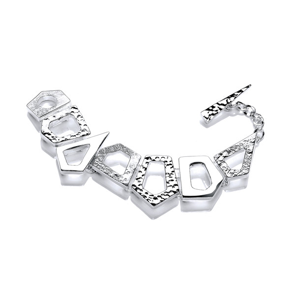 Geometric Heaven Silver Bracelet