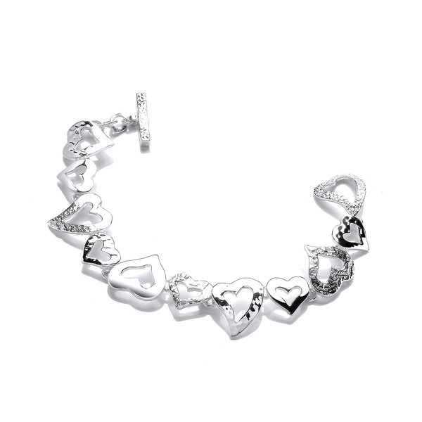 'Young at Heart' Silver Bracelet