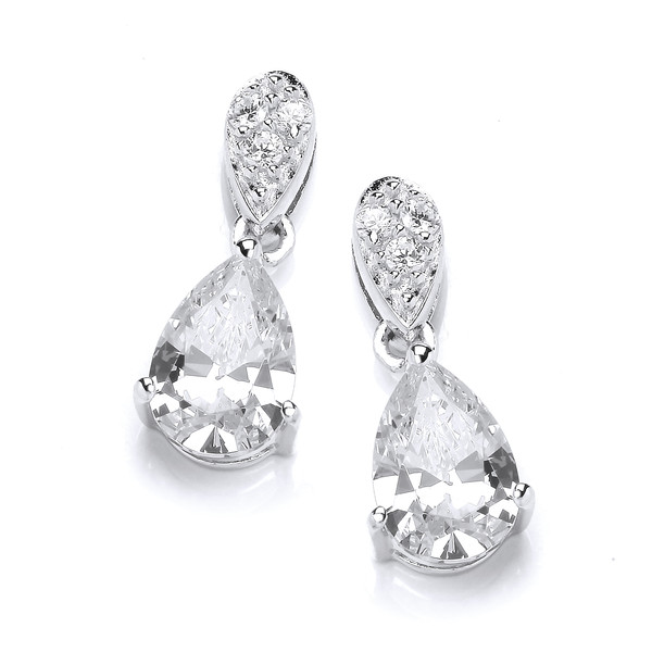Diamond Delight Drop Earrings