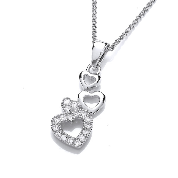 All Hearts Pendant with a 16-18 chain