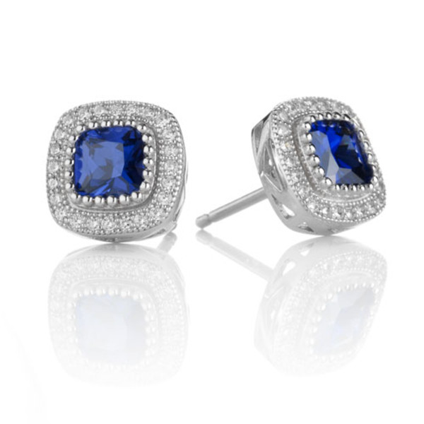 Sapphire Blue Beauty Earrings