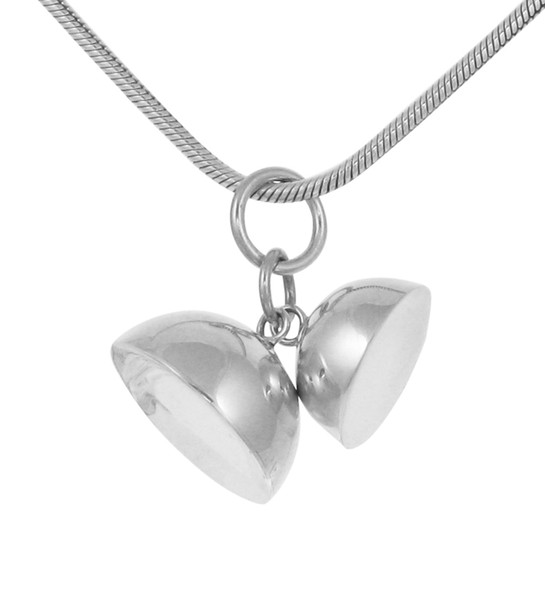 Sterling Silver Three Bells Pendant without Chain