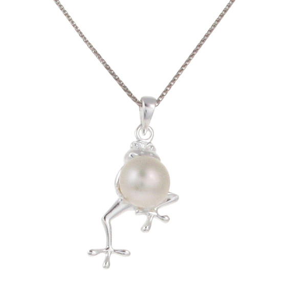 Silver Frog Pendant without Chain