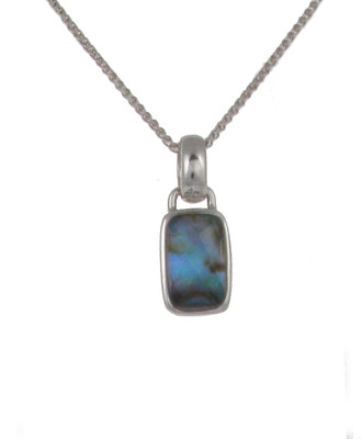 Diddy Abalone Oblong Pendant