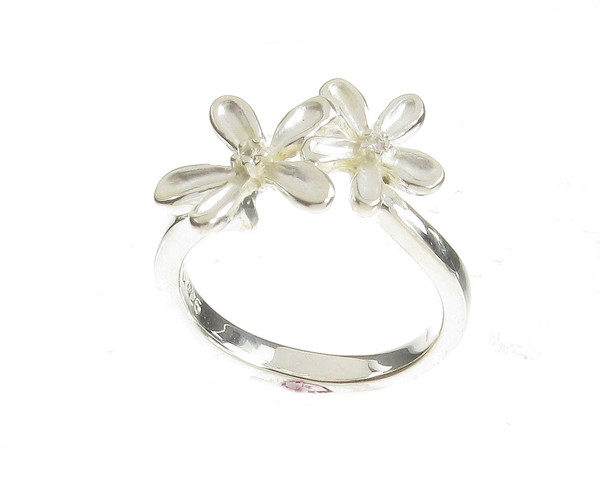 Sterling Silver Ragged Daisies Ring