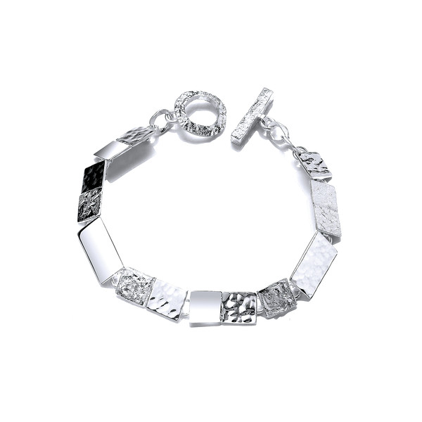 Silver Squares Bracelet