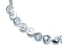 Sterling Silver Lunar Necklace
