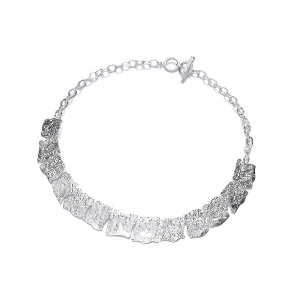 Silver Interlocking Necklace