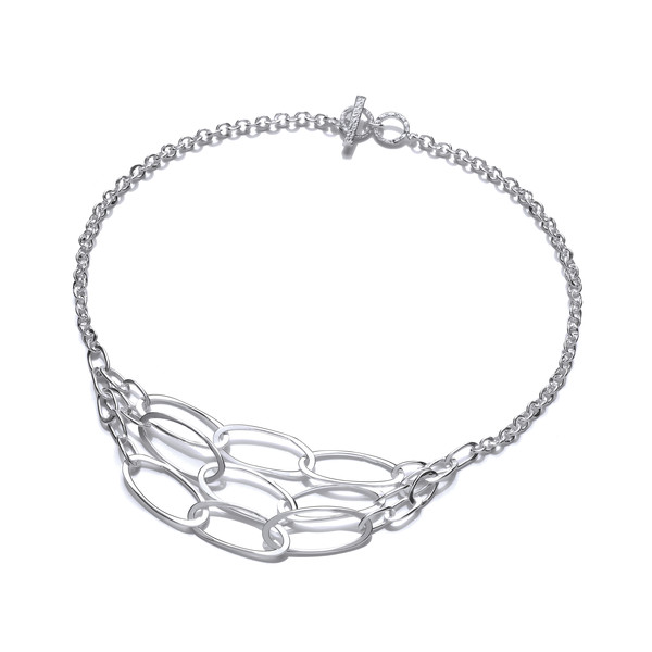 Silver Loops Necklace