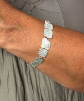 Silver Interlocking Bracelet