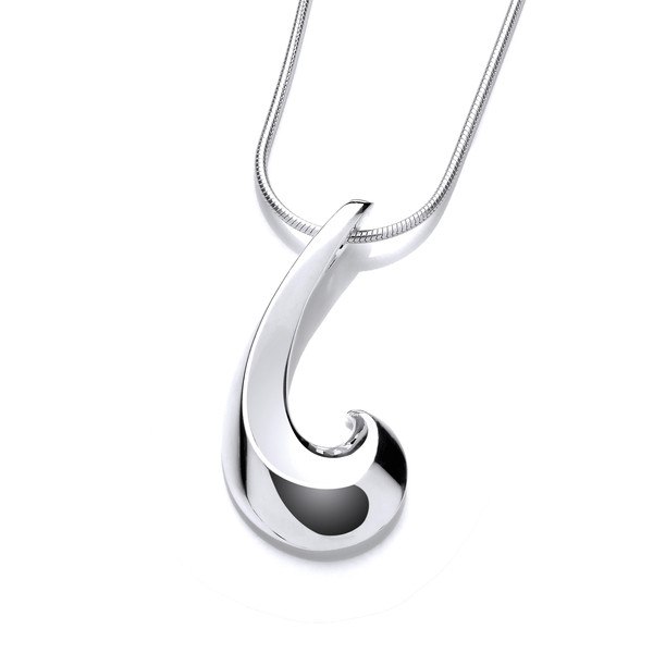 Silver Riddle Pendant with Silver Chain