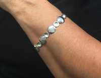 Silver Lunarscape Bracelet