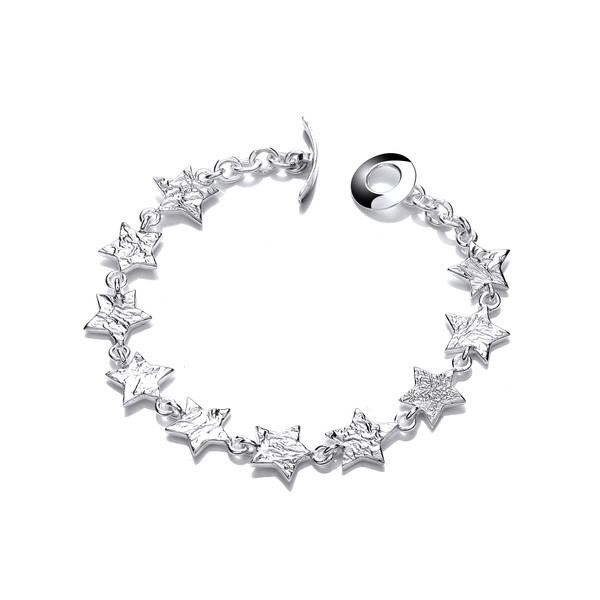 Stars Silver Bracelet