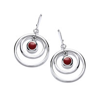 Silver and Red Jasper Jewellery