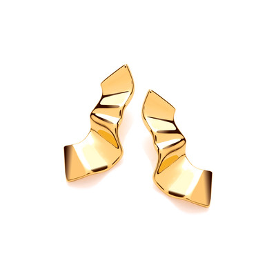 Silver & Gold Surf Earrings