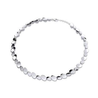 Silver Pebbles Necklace